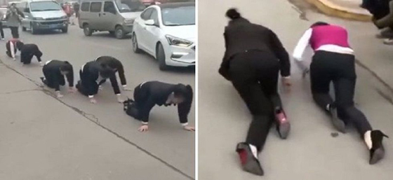 شركة صينية تجبر موظفيها على الزحف لفشلهم في تحقيق الأرباح صورة رقم 4