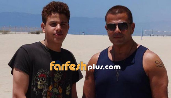 بالصور: ابن عمرو دياب يحرج والده معلنا رفضه لدينا الشربيني! صورة رقم 7