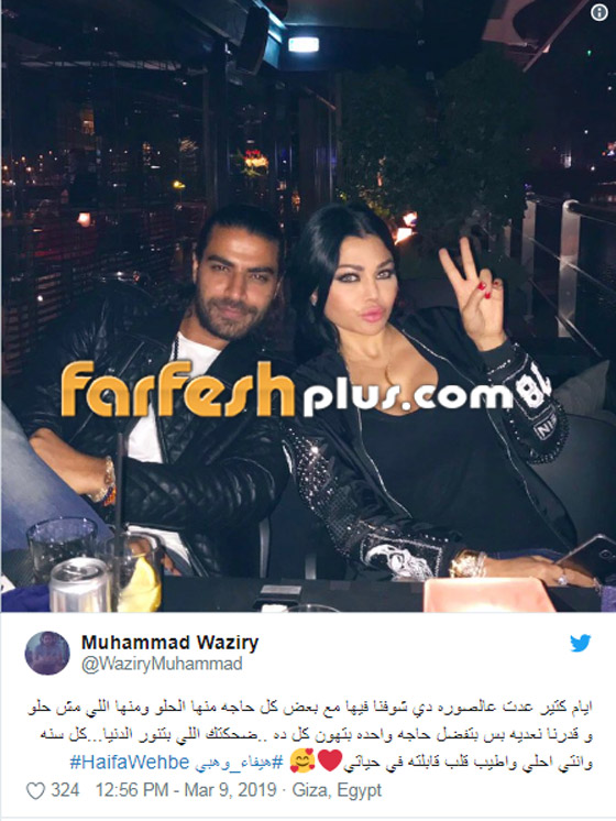 نجوم يعيشون قصص حب غامضة منهم هيفاء وهبي، عمرو دياب ودينا الشربيني صورة رقم 2