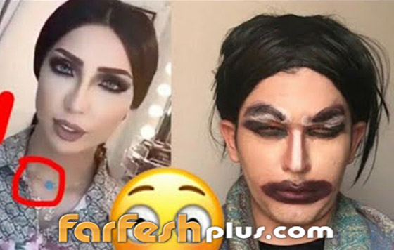 دنيا بطمة تضع مكياجها الثقيل جدا وتصدم الجمهور: هذا قناع أم صبغ؟ صورة رقم 2