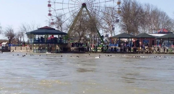 غضب عارم.. محافظ الموصل يظهر مبتسما بمشرحة ضحايا العبارة صورة رقم 4