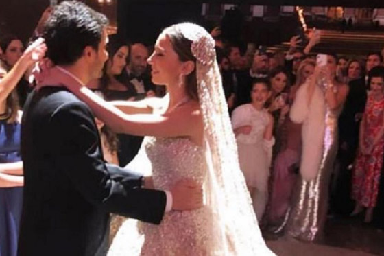 فيديو وصور زفاف ابن مُدير بنك لبنان بـ5 ملايين دولار وفستان العروس أسطوري صورة رقم 8