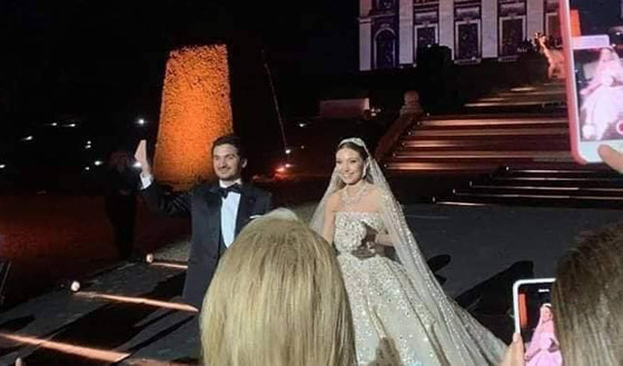 فيديو وصور زفاف ابن مُدير بنك لبنان بـ5 ملايين دولار وفستان العروس أسطوري صورة رقم 14