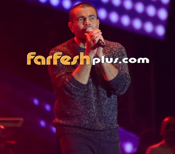 فيديو عمرو دياب يداعب أبو هشيمة ويعزف على البيانو ويغني (قال فاكرينك) صورة رقم 4