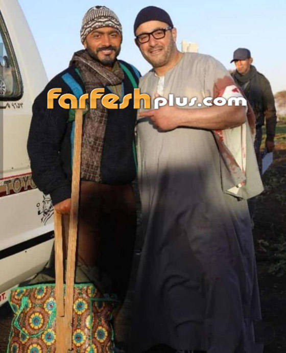 فيديو وصور: تامر حسني يظهر مع أحمد السقا في مسلسل (ولد الغلابة) صورة رقم 4