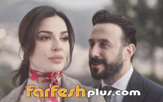 صور وفيديو: رومانسية وحب بين بطل مسلسلي الهيبة وخمسة ونص صورة رقم 14