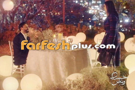 صور وفيديو: رومانسية وحب بين بطل مسلسلي الهيبة وخمسة ونص صورة رقم 16