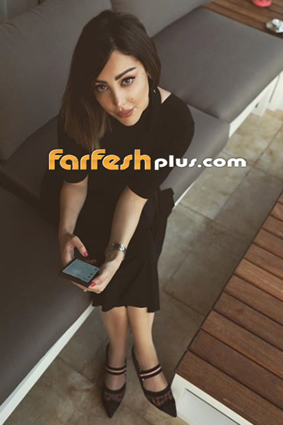 المغربية بسمة بوسيل زوجة تامر حسني بفستان أسود خطف كل الأنظار! صور صورة رقم 1