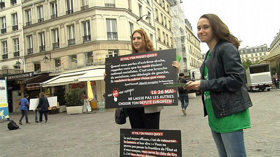 الانتخابات الأوروبية: رموز ولقطات وإثارة في أغرب وأطرف حملات التصويت صورة رقم 3