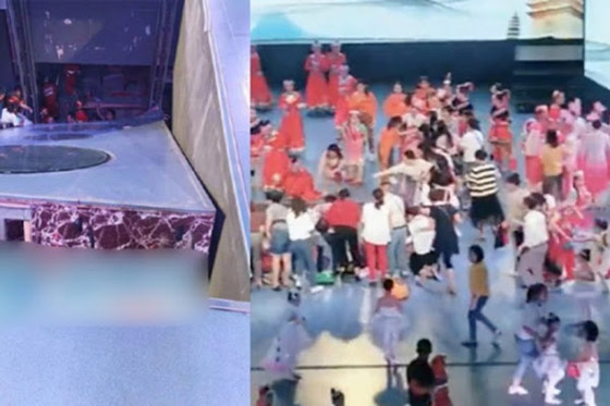 فيديو صادم: انهيار مسرح في الصين يوقع قتيلا وعشرات الجرحى صورة رقم 8