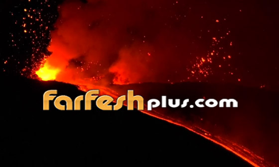 ثوران بركان إيتنا في إيطاليا وتطاير الحمم النارية في مشهد نادر ومدهش صورة رقم 1