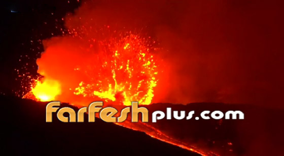 ثوران بركان إيتنا في إيطاليا وتطاير الحمم النارية في مشهد نادر ومدهش صورة رقم 9