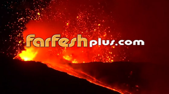 ثوران بركان إيتنا في إيطاليا وتطاير الحمم النارية في مشهد نادر ومدهش صورة رقم 10
