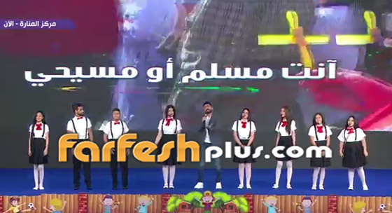 فيديو تامر حسني يغني أمام السيسي بعيد الفطر مع أطفال ذا فويس كيدز صورة رقم 10