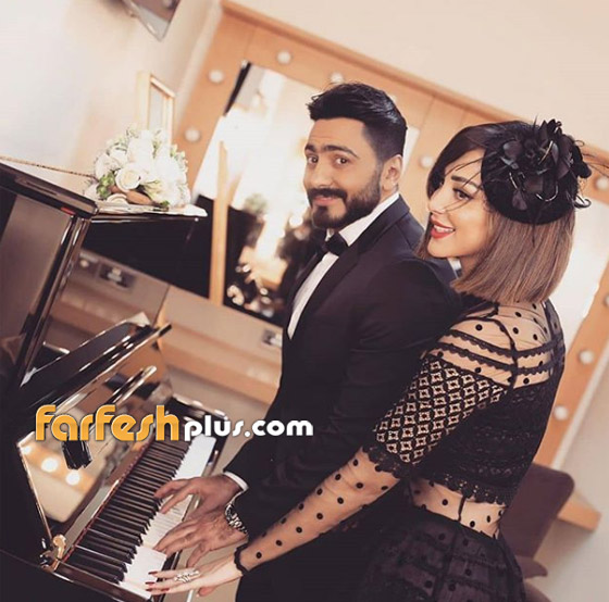 تامر حسني يحتفل بعيد ميلاد زوجته بسمة بوسيل: كل سنة وأنتٍ حبيبتي  صورة رقم 8