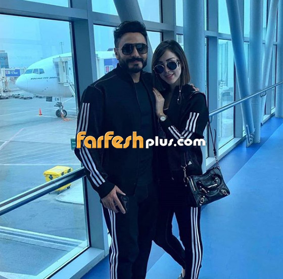 تامر حسني يحتفل بعيد ميلاد زوجته بسمة بوسيل: كل سنة وأنتٍ حبيبتي  صورة رقم 5