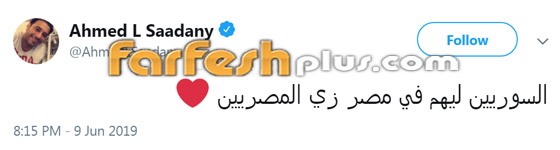 كيف رد نجوم مصر على حملة الهجوم على السوريين؟ صورة رقم 2