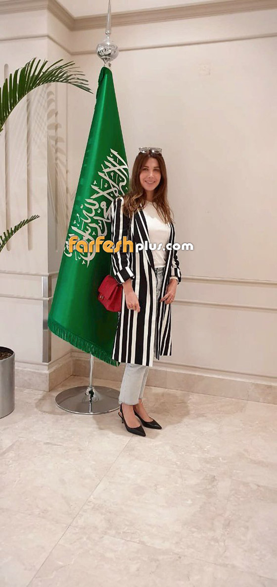 نانسي عجرم في أول ظهور لها بحفلة غنائية في السعودية صورة رقم 10