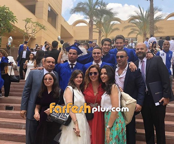 بالصور والفيديو: تخرج ابن أحمد السقا وابنة رانيا يوسف من نفس المدرسة صورة رقم 4