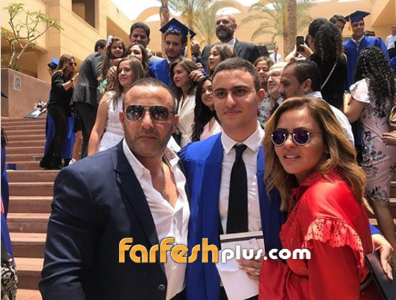 بالصور والفيديو: تخرج ابن أحمد السقا وابنة رانيا يوسف من نفس المدرسة صورة رقم 1