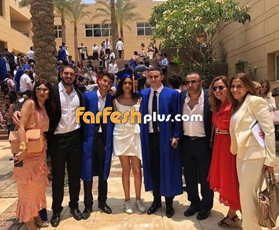 بالصور والفيديو: تخرج ابن أحمد السقا وابنة رانيا يوسف من نفس المدرسة صورة رقم 3