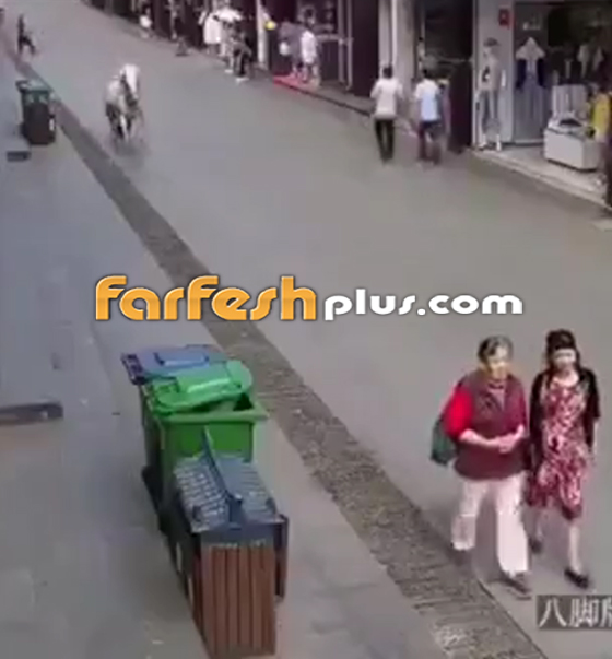 فيديو صادم: حصان مسرع يدهس امرأة مسنة صورة رقم 1