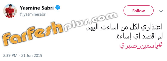 ياسمين صبري: سببت عدة أزمات آخرها الإساءة لذوي متلازمة داون صورة رقم 4