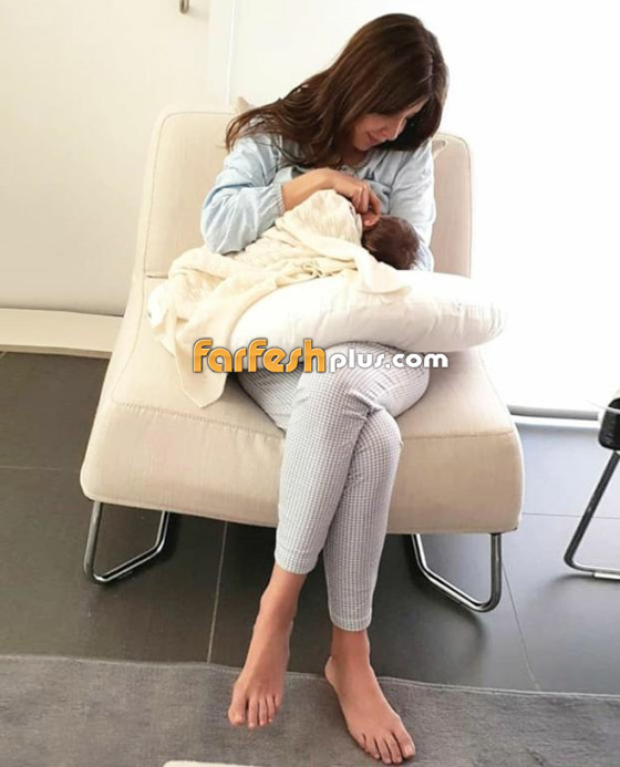  نانسي عجرم تنشر أول صورة لابنتها ليا صورة رقم 3