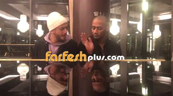فيديو: النجم المغربي سعد لمجرد والمصري محمد رمضان يسجلان اغنية ديو صورة رقم 1