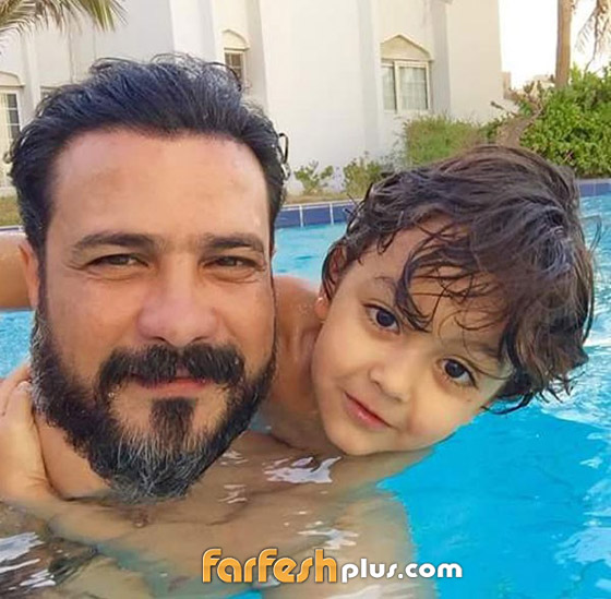  فيديو طريف: محمد رجب مع ابنه يلعبان بالكرة صورة رقم 3