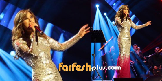 الفنانة نجوى كرم من مسرح طلال مداح بأبها: يا ليت حدا يقرصني عن جد انا بالسعودية صورة رقم 5