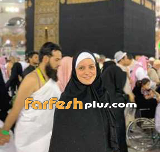 أبرز صور النجمات والفنانات يؤدين مناسك العمرة في الحرم المكي صورة رقم 3