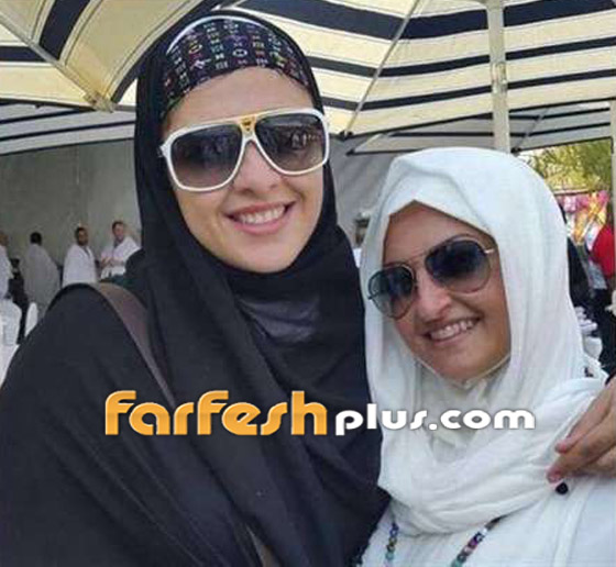 أبرز صور النجمات والفنانات يؤدين مناسك العمرة في الحرم المكي صورة رقم 17