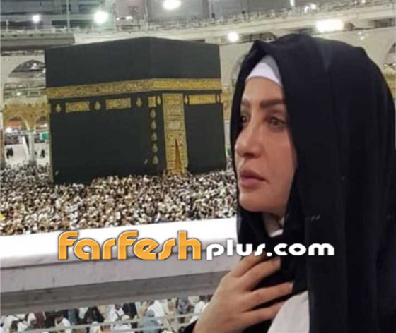 أبرز صور النجمات والفنانات يؤدين مناسك العمرة في الحرم المكي صورة رقم 23