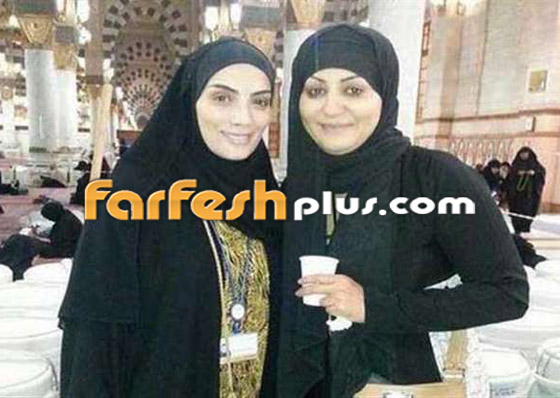 أبرز صور النجمات والفنانات يؤدين مناسك العمرة في الحرم المكي صورة رقم 24