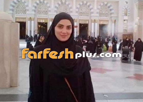 أبرز صور النجمات والفنانات يؤدين مناسك العمرة في الحرم المكي صورة رقم 28