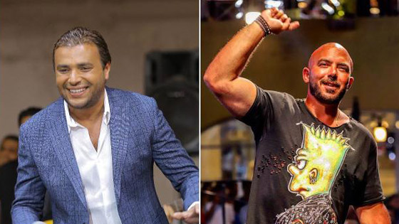 شاهدوا.. رامي صبري يسخر من محمود العسيلى ويقلده بهذه الطريقة! صورة رقم 1