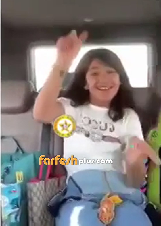 ابنة إلهام الفضالة الصغرى تخطف الأنظار برقصها صورة رقم 1