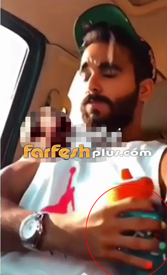 بالفيديو طليق ممثلة خليجية يثير الجدل بوضعه طلاء الأظافر صورة رقم 5