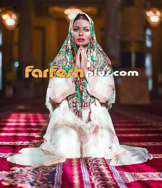 جيهان هاشم تثير الغضب بعد نشرها صورا في مسجد النداء في بغداد! صورة رقم 7