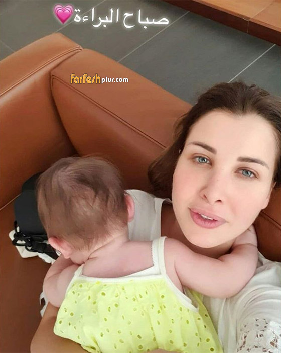براءة نانسي عجرم وطفلتها تخطف الانظار! صورة رقم 1