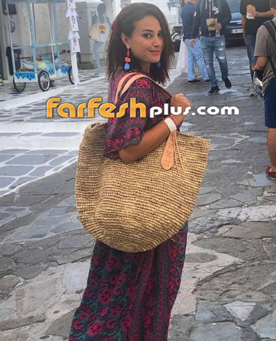 هند صبري تتعرض للسخرية بسبب حقيبتها الضخمة وتشبيهها بالـ(شوال) صورة رقم 1