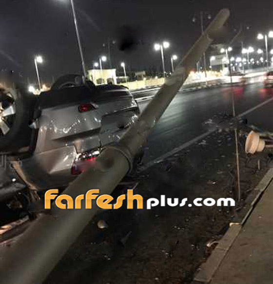 الفنان المصري حكيم يتعرض لحادث سير مروع يؤدي لانقلاب سيارته! صورة رقم 4