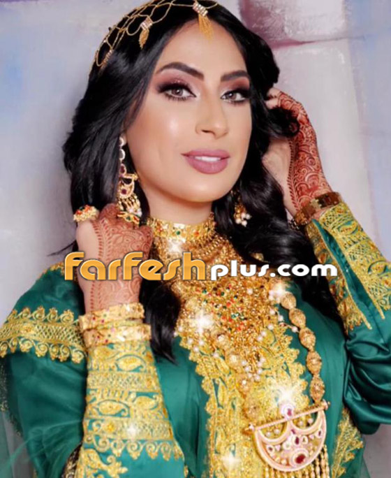 بالصور: الفنانات بأزياء خضراء وذهبية شعبية لليوم الوطني صورة رقم 2