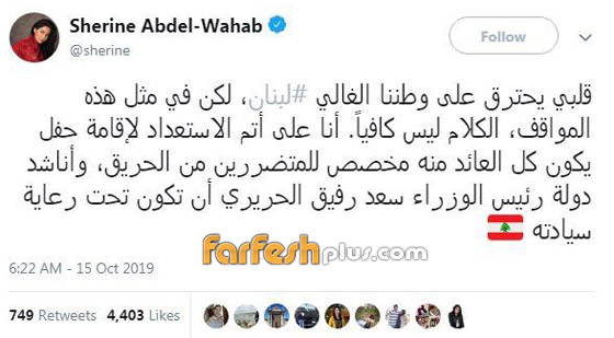 شيرين تعتزل مرة جديدة: “مهما الإنسان عمل مش هيعجب الناس” صورة رقم 1