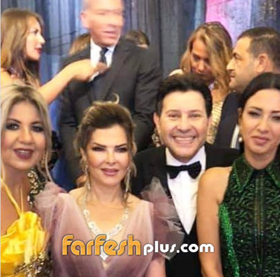 شاهدوا.. هاني شاكر يحتفل بزفاف ابنه شريف بحضور نجوم الفن صورة رقم 2