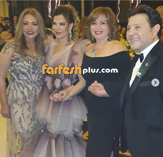 شاهدوا.. هاني شاكر يحتفل بزفاف ابنه شريف بحضور نجوم الفن صورة رقم 6