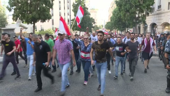 نجوم لبنان يشاركون في المظاهرات الشعبية.. فيديو صورة رقم 12