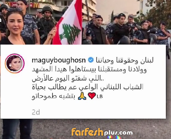 تظاهرات لبنان: ماجدة الرومي تُثيرُ الاستغراب وجوليا بطرس مُختفية! صورة رقم 4