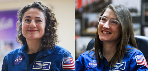 كوتش ومير.. أول ثنائي نسائي يطمح بصناعة التاريخ والسير على القمر صورة رقم 11